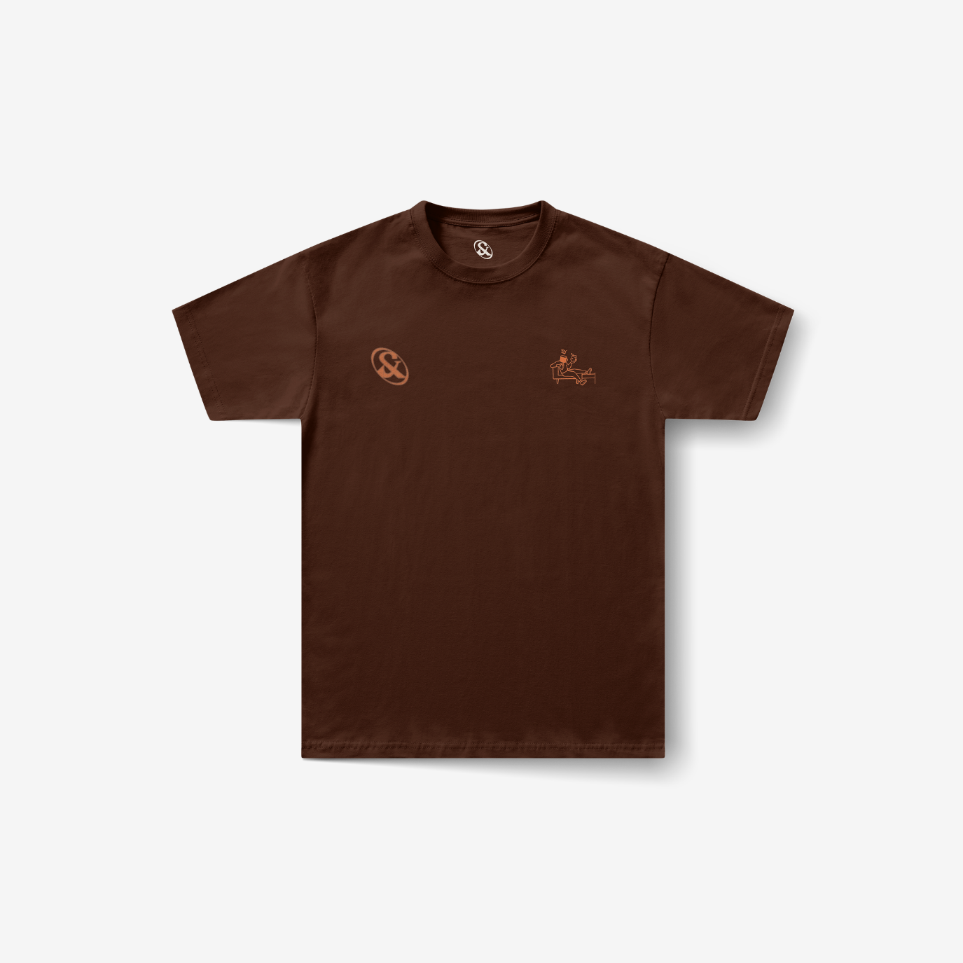 Playera café Mind Brew — Sn's & F — Reverso