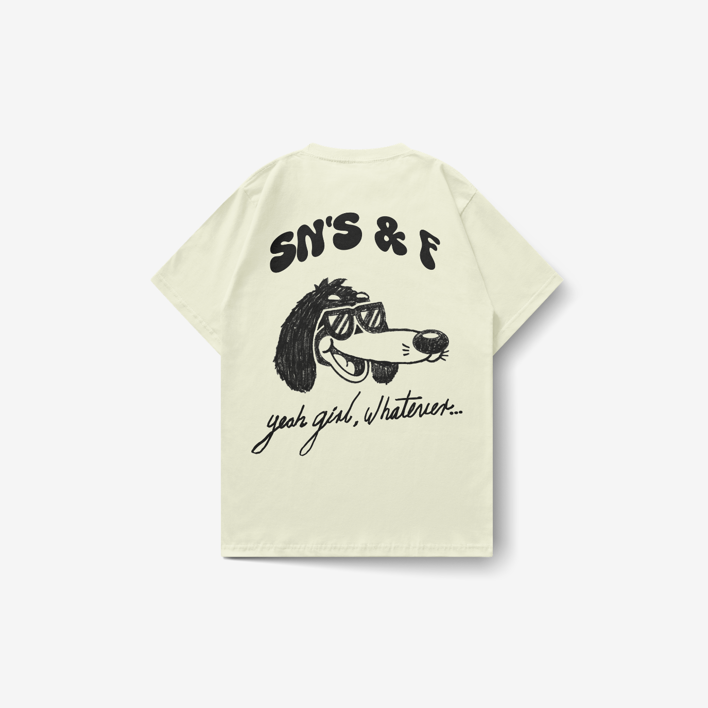 Playera beige ROSCO — Sn's & F — Frente