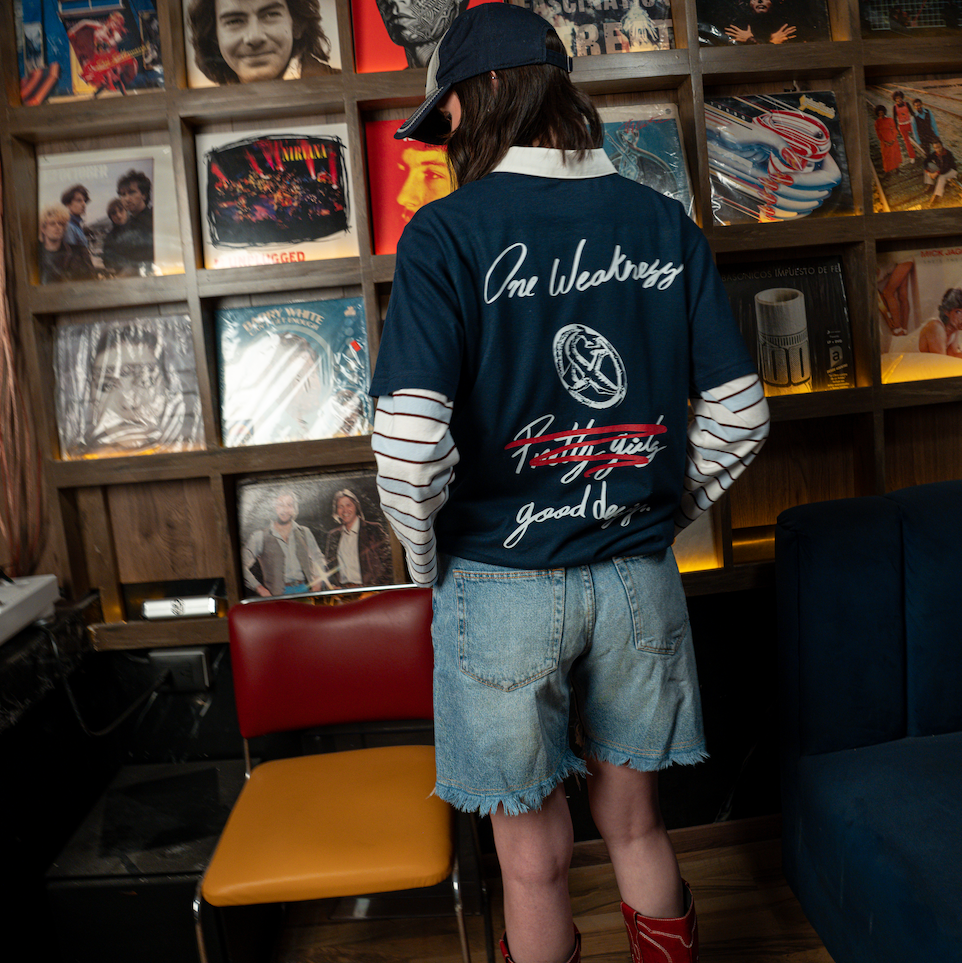 Playera azul marino One Weakness — Sn's & F — Lifestyle