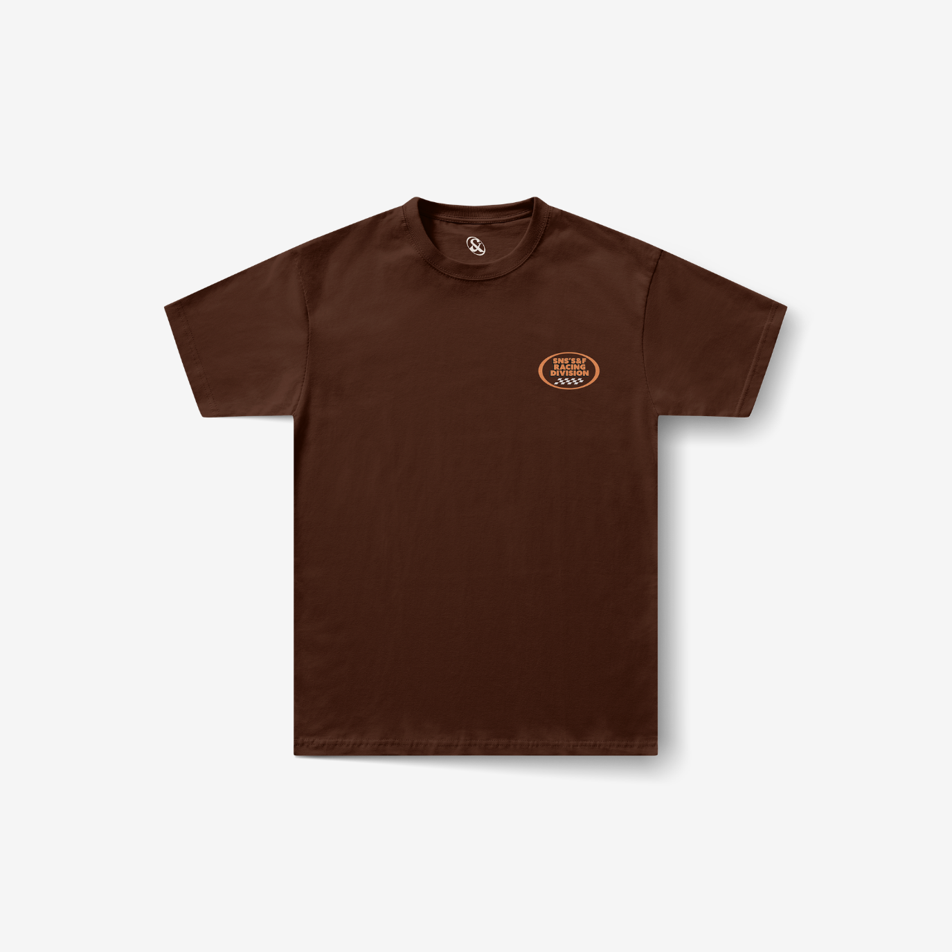 Playera café Tiger Racing — Sn's & F — Reverso