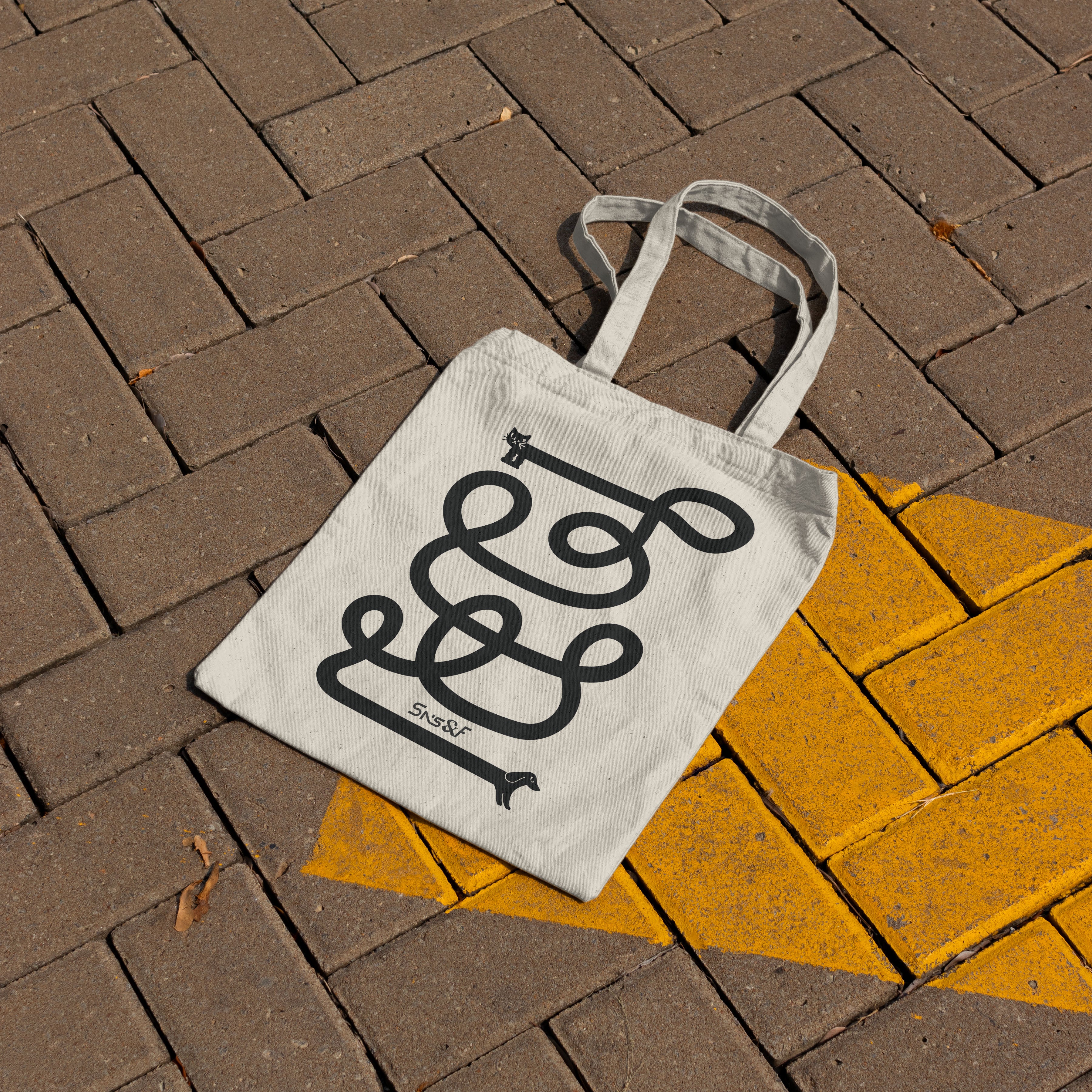 Tote bag ARCHIE ROSCO frente — Sn's & F