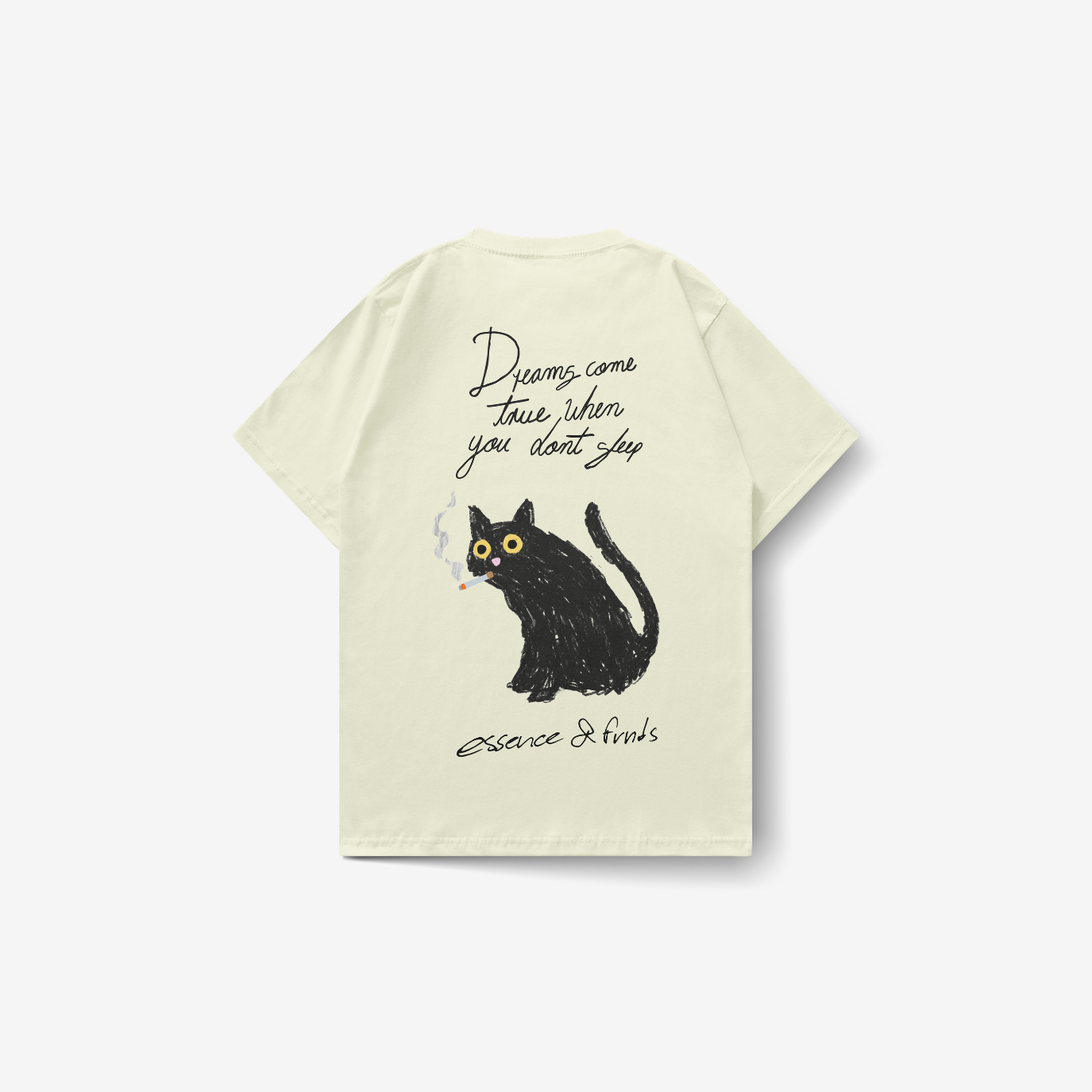 Playera beige ARCHIE — Sn's & F — Frente