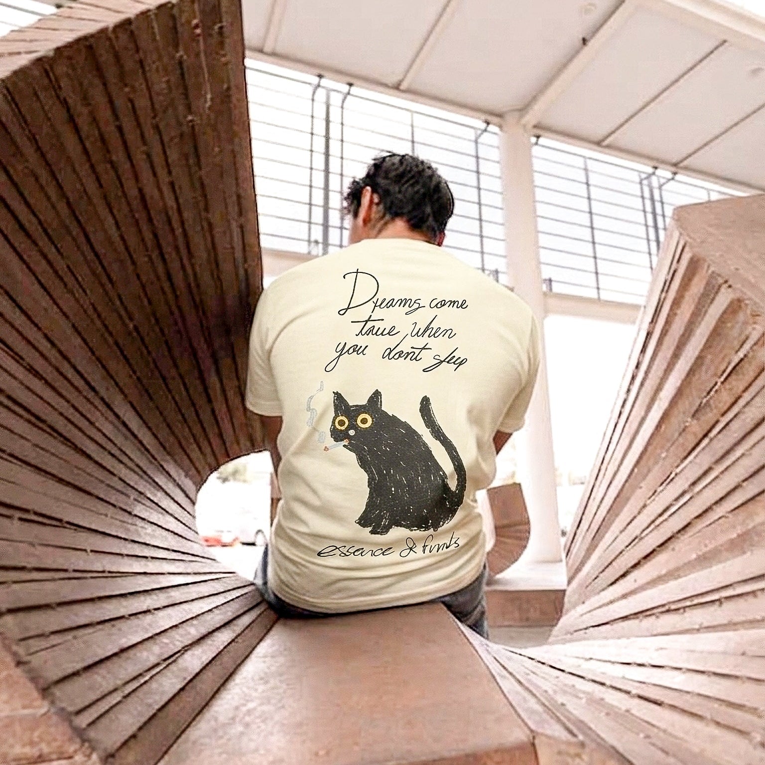 Playera blanca ARCHIE — Sn's & F — Lifestyle