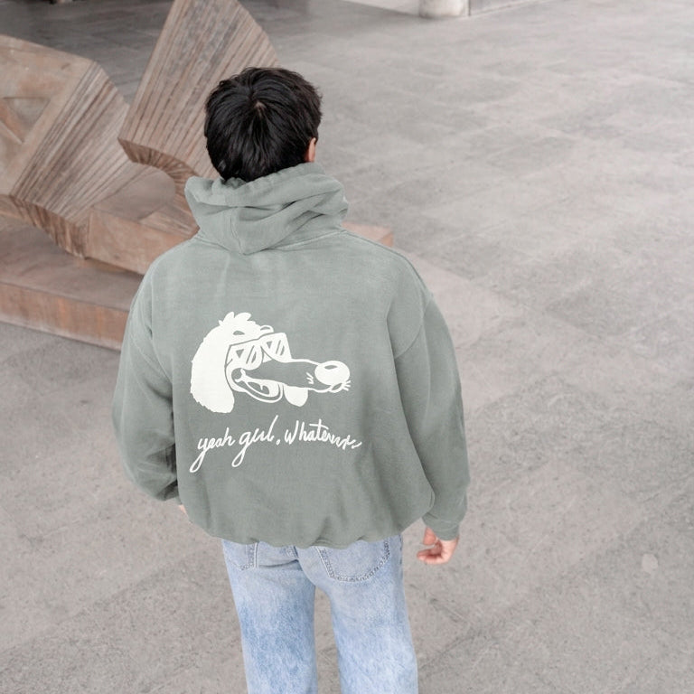 Hoodie gris ROSCO N CHILL — Sn's & F — Detalle
