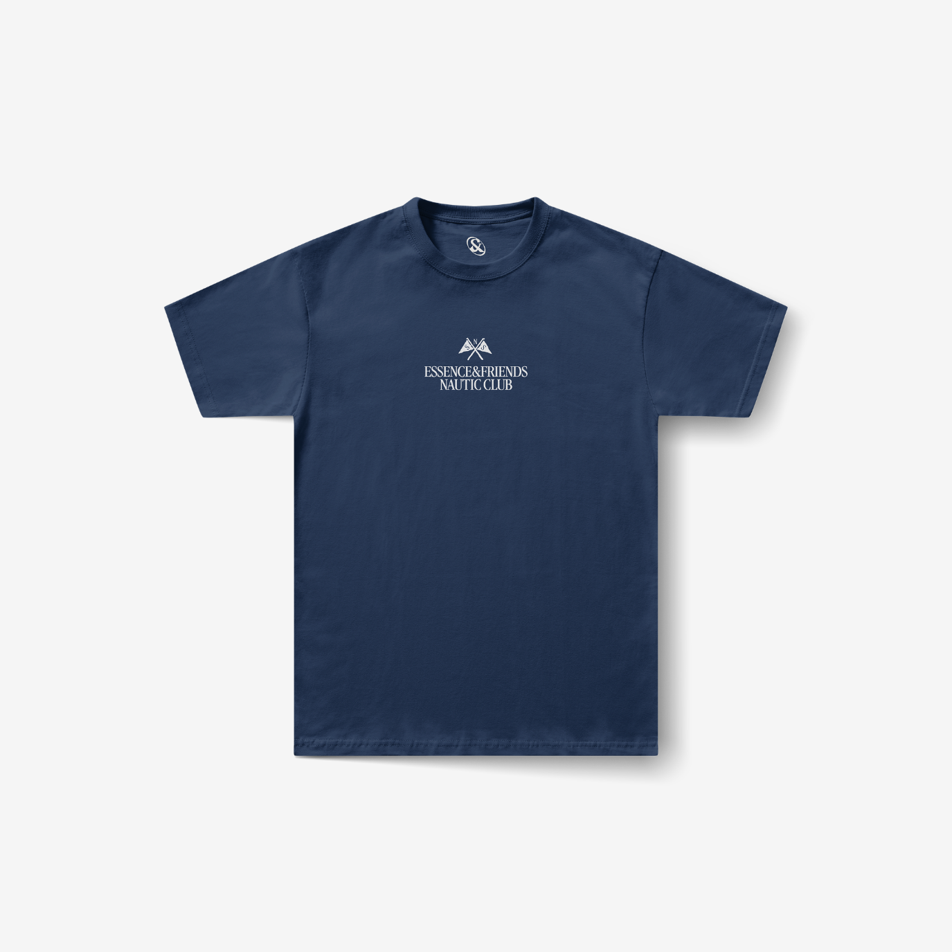 Playera azul marino SNS Nautic Club — Sn's & F — Reverso