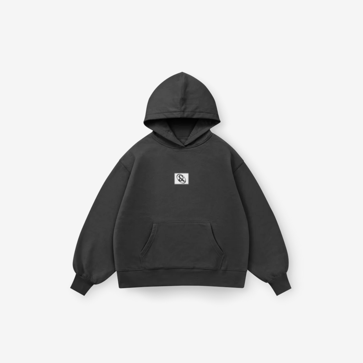 Hoodie negro Essence & Frnds — Sn's & F — Reverso