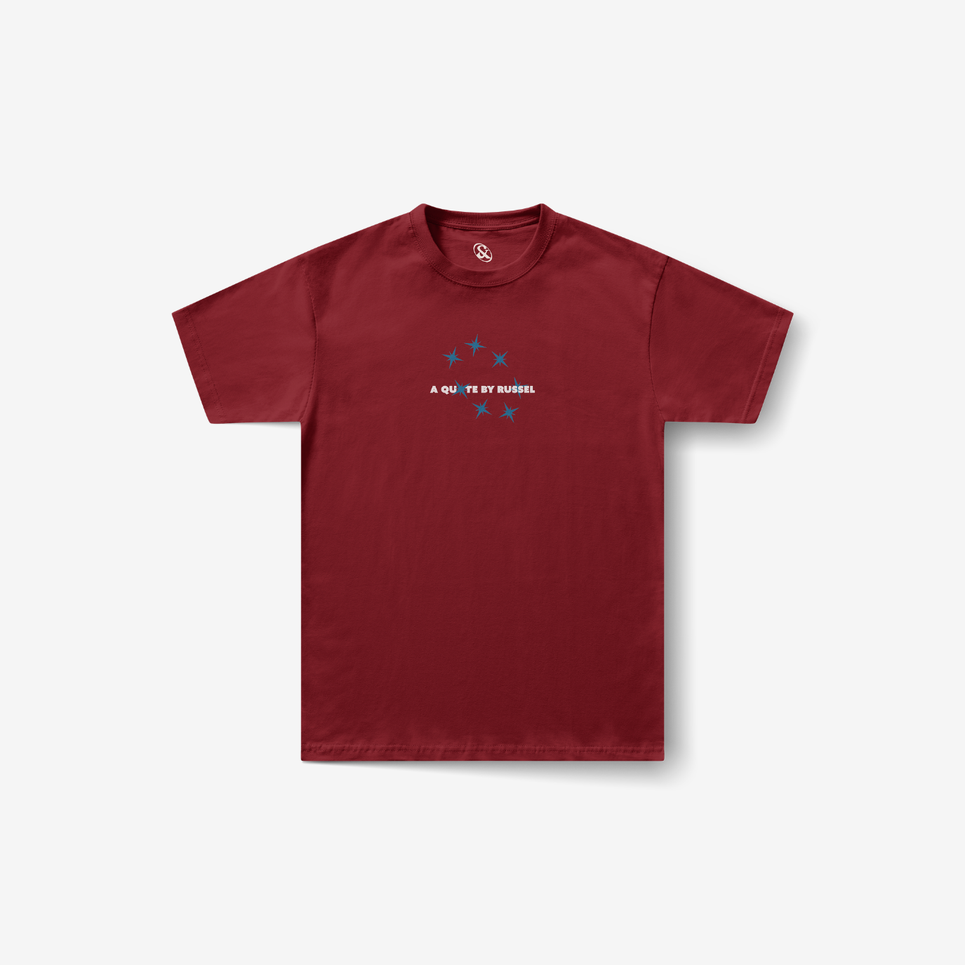 Playera roja A Quote by Russel — Sn's & F — Reverso