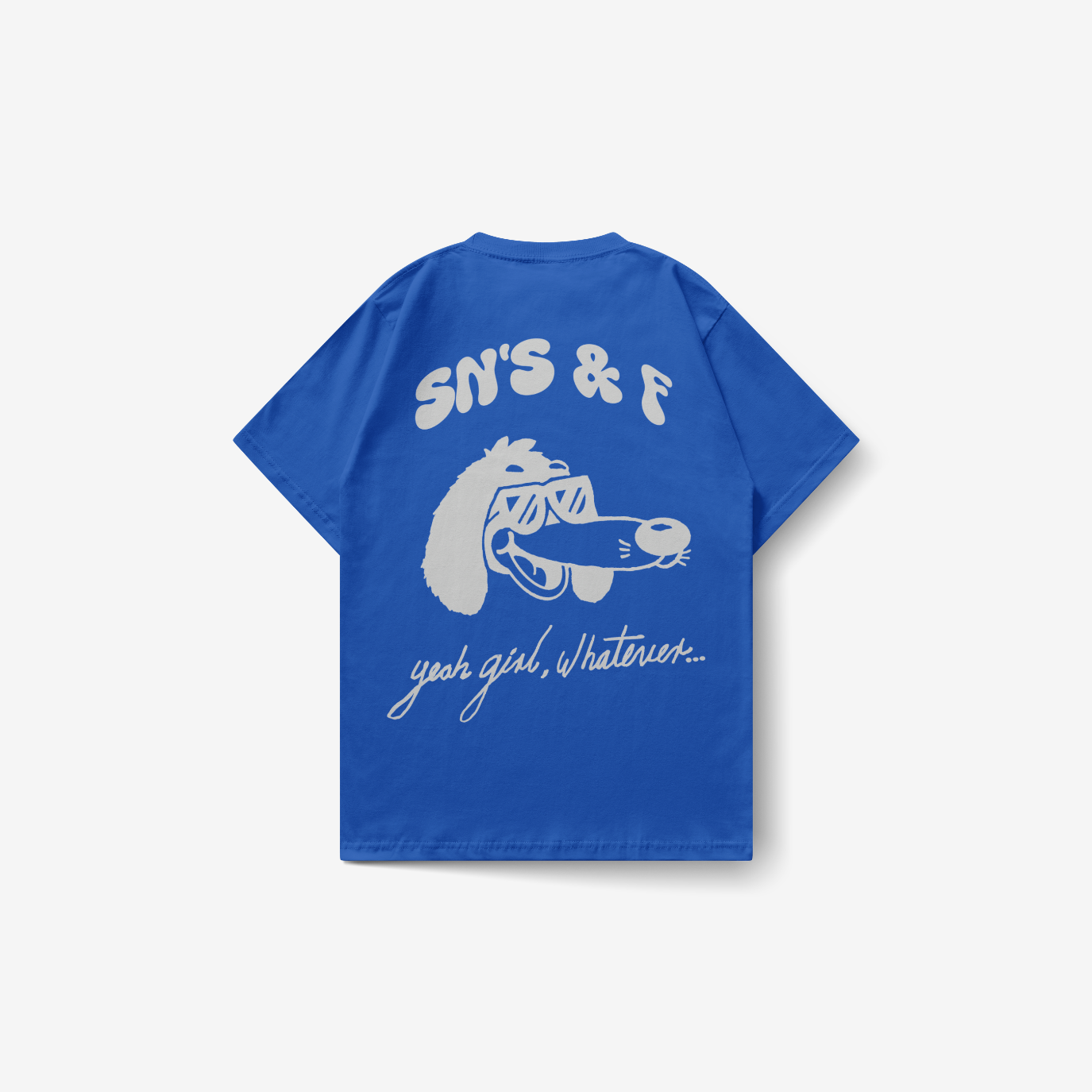 Playera azul royal ROSCO — Sn's & F — Frente
