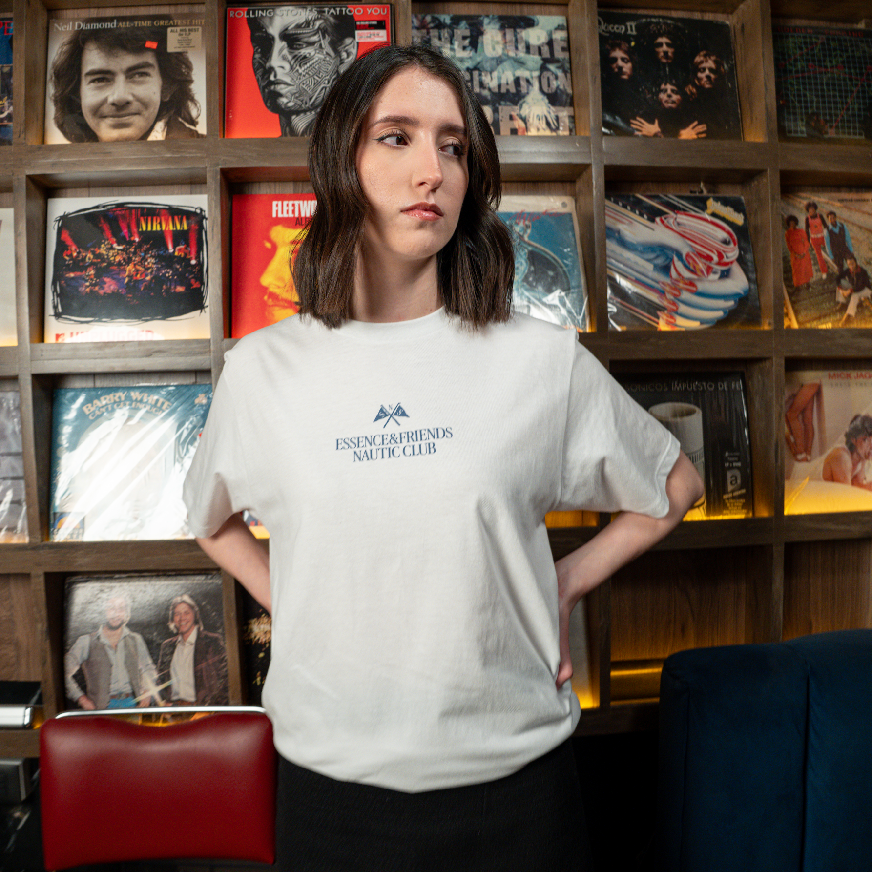 Playera blanca SNS Nautic Club — Sn's & F — Lifestyle