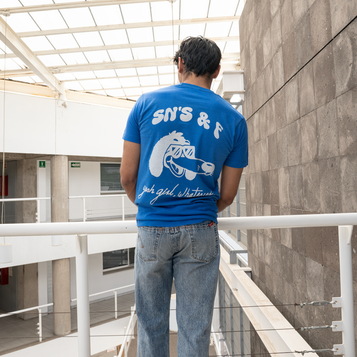 Playera azul royal ROSCO — Sn's & F — Lifestyle