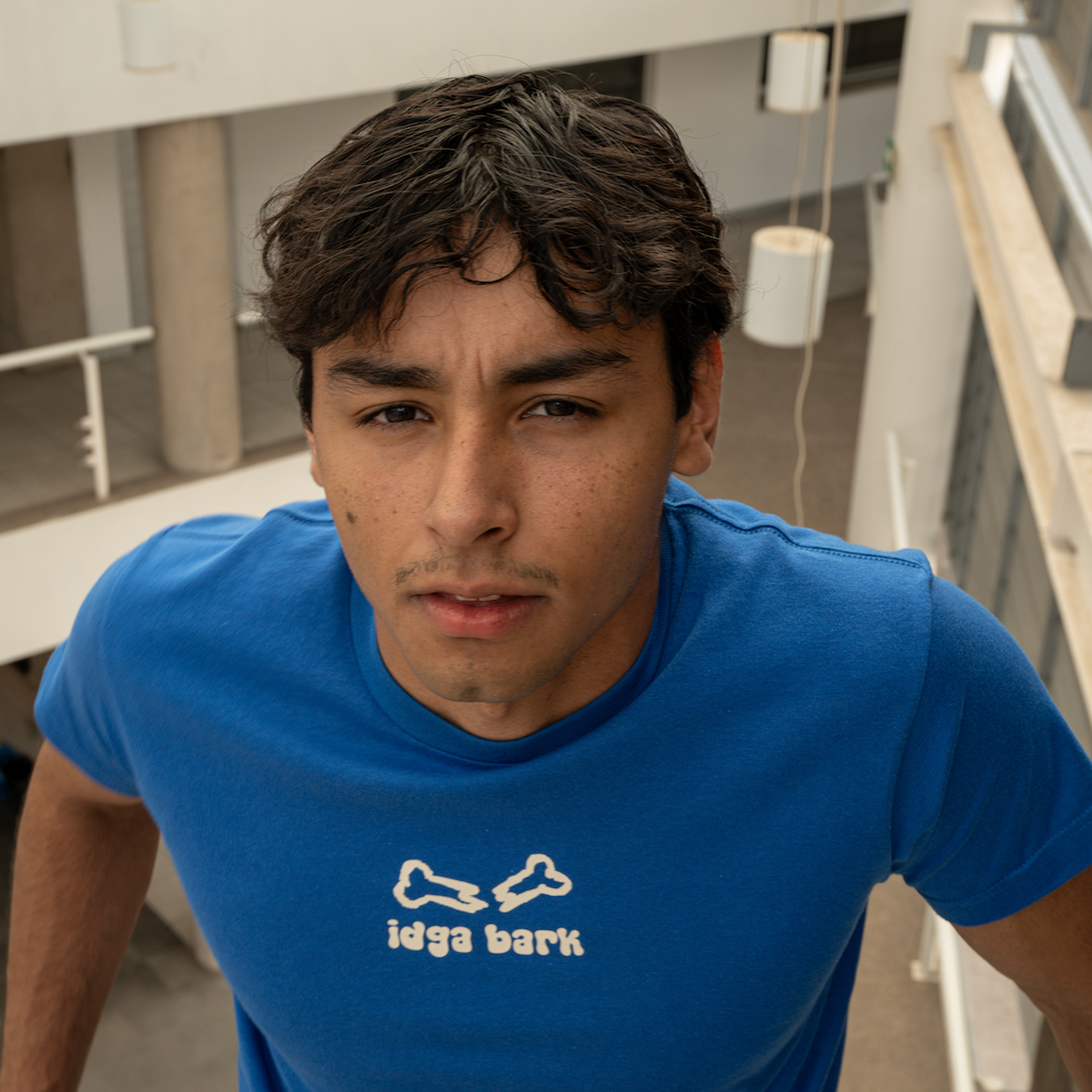 Playera azul royal ROSCO — Sn's & F — Detalle