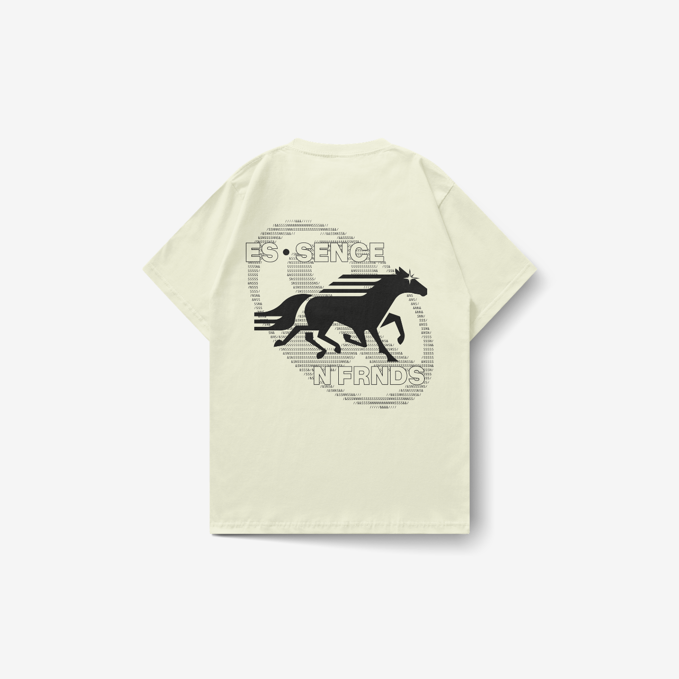 Playera beige Bullseye — Sn's & F — Frente