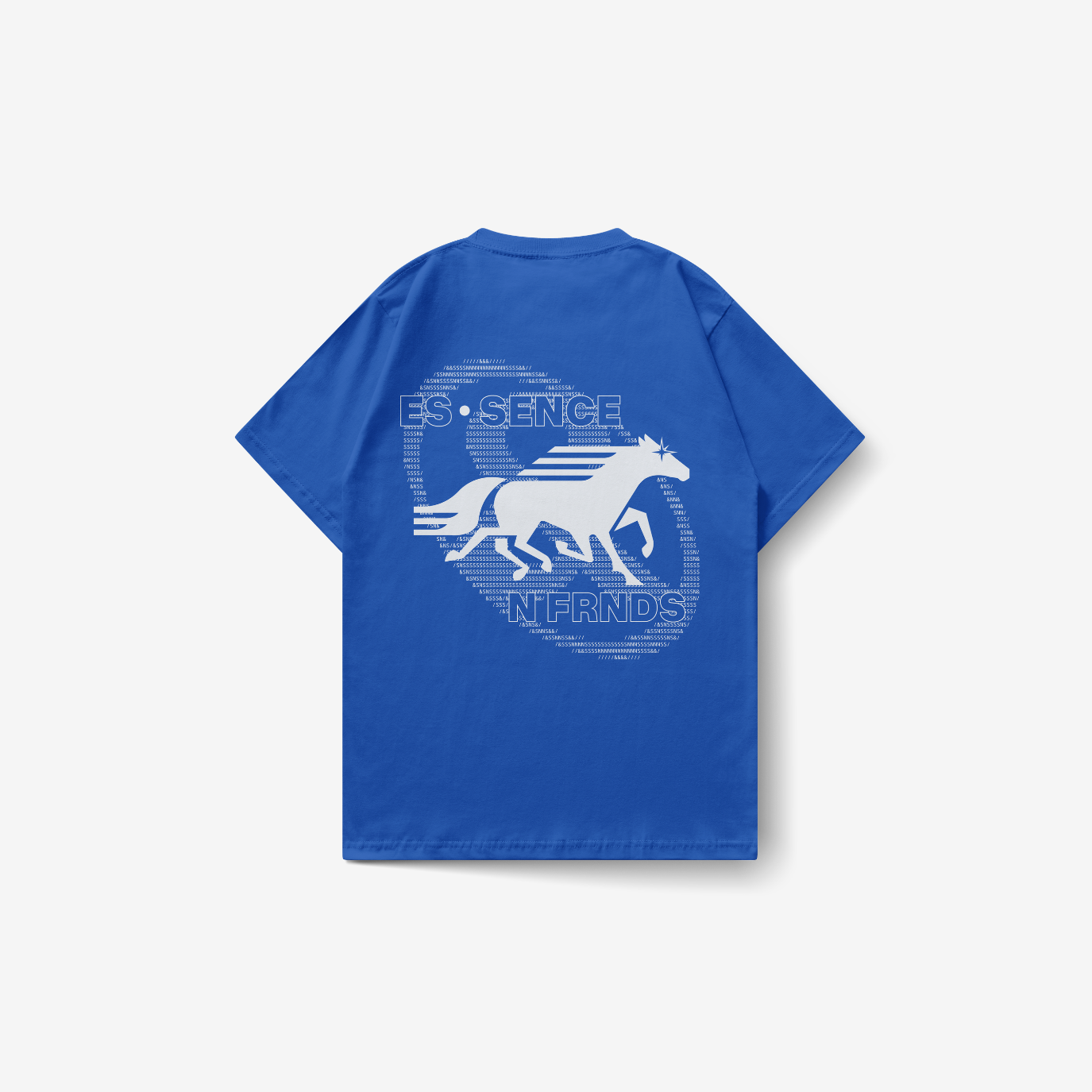 Playera azul royal Bullseye — Sn's & F — Frente